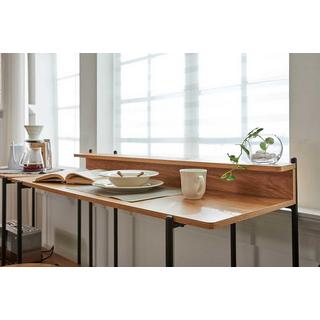 mutoni Table console de bureau naturel  