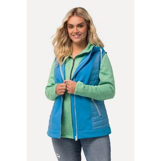 Ulla Popken HYPRAR Gilet Ibrido con Cappuccio Idrorepellente  