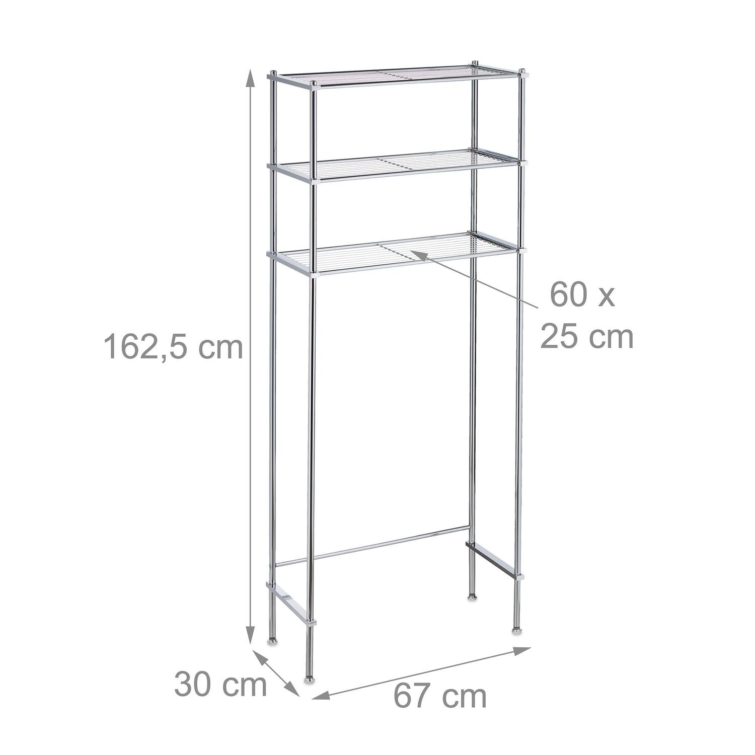 B2X Regal für Waschmaschine aus Metall  