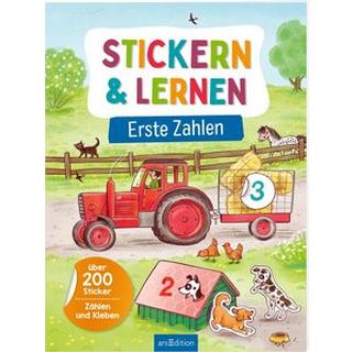 Stickern & Lernen - Erste Zahlen Schmiedeskamp, Katja (Illustrationen) Couverture rigide 