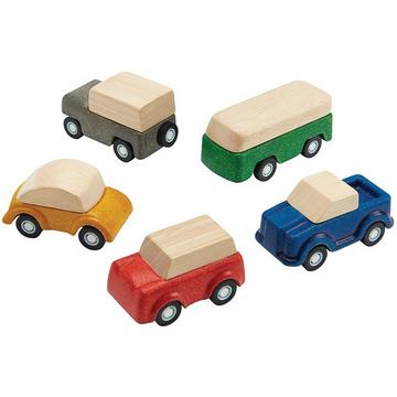 PlanToys Holzspielzeug Planworld Auto Set