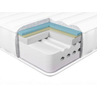 Beliani Matelas en mousse de gel en Mémoire de forme SPONGY - Moyen  