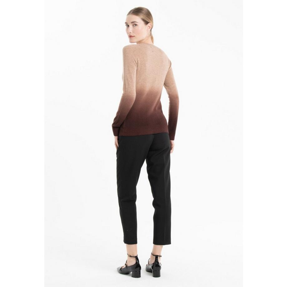 Studio Cashmere8 MIA 8 Pull col rond à motif tie & dye  