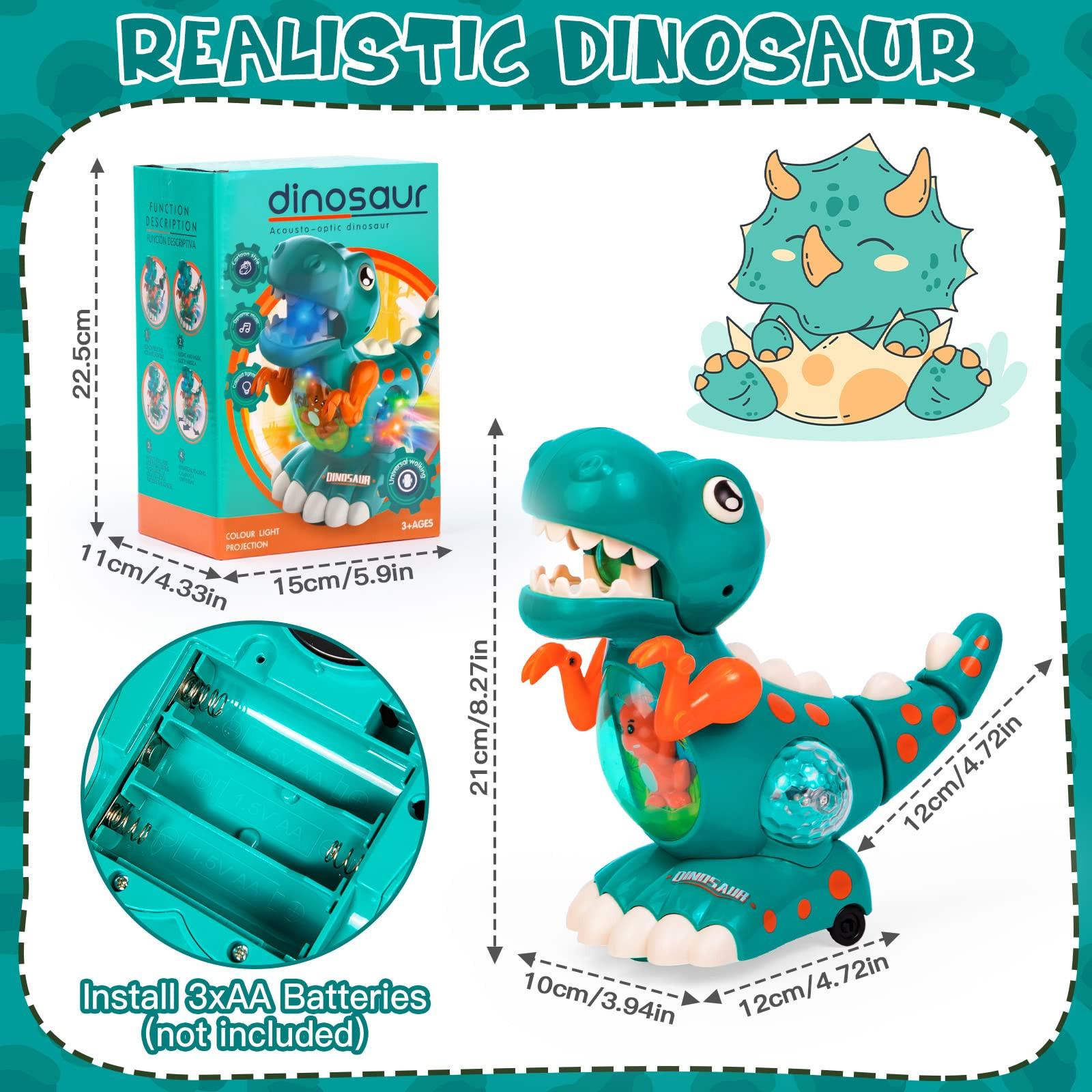 Activity-board  Spielzeug, Musik Licht Krabbelnder Dinosaurier Baby Sensory Music Dinosaur Toy 