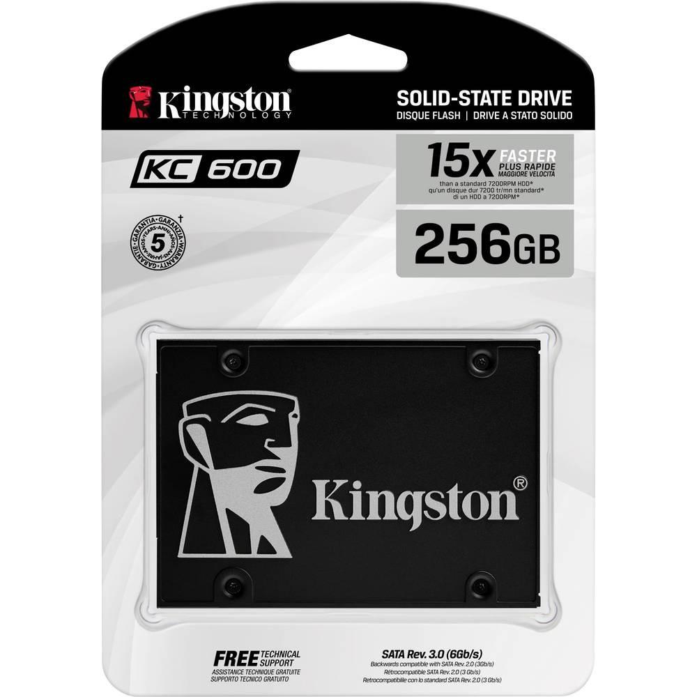 Kingston  SSD 256GB 2.5″ (6.4cm) SATAIII KC600 retail 