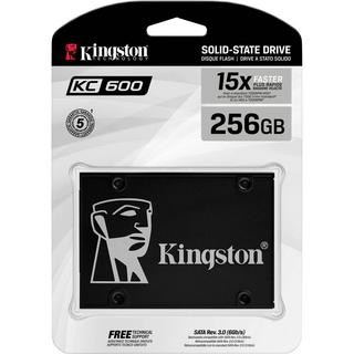 Kingston  SSD 256GB 2.5″ (6.4cm) SATAIII KC600 retail 