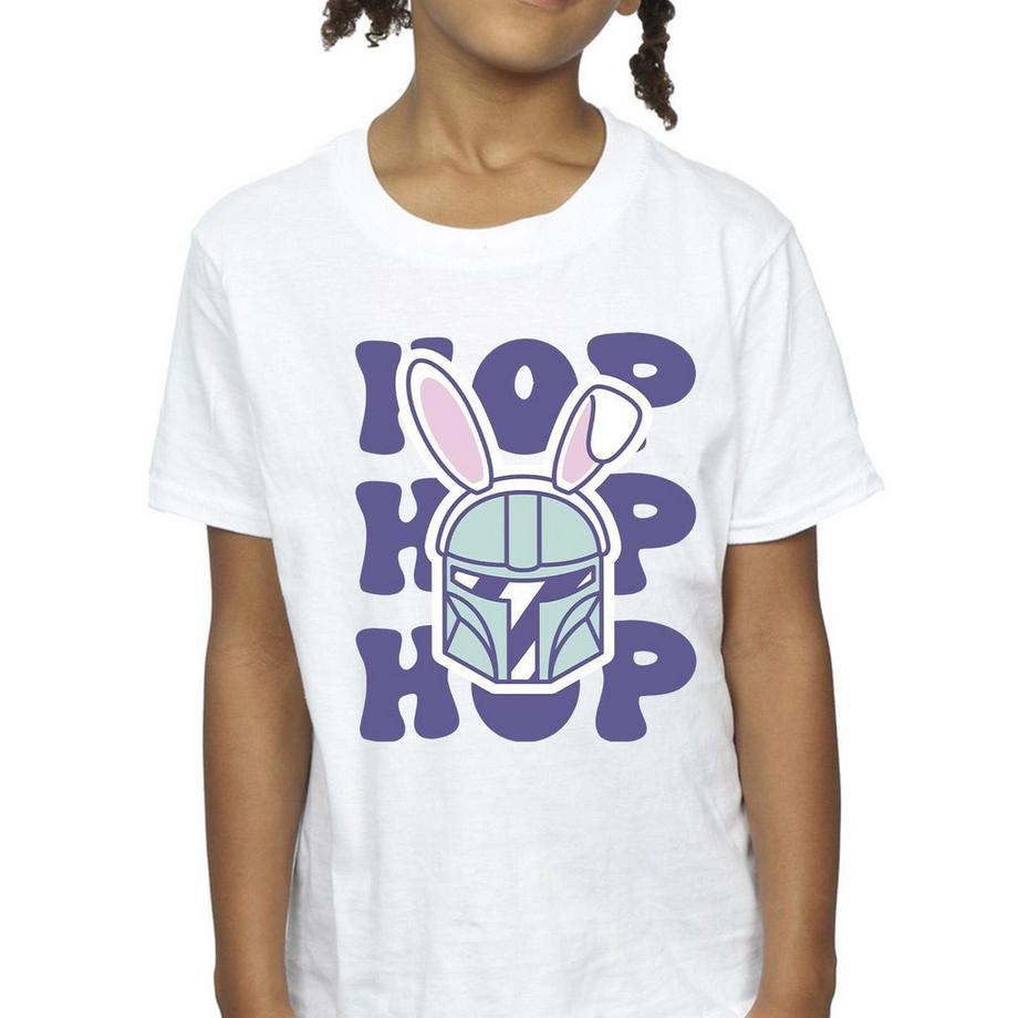 STAR WARS  Tshirt THE MANDALORIAN HOP INTO EASTER 