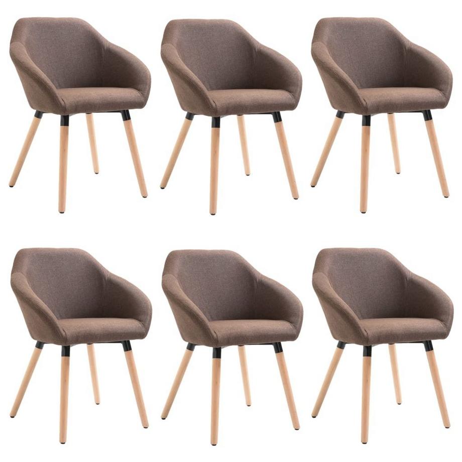 Chaise de salle à manger tissu