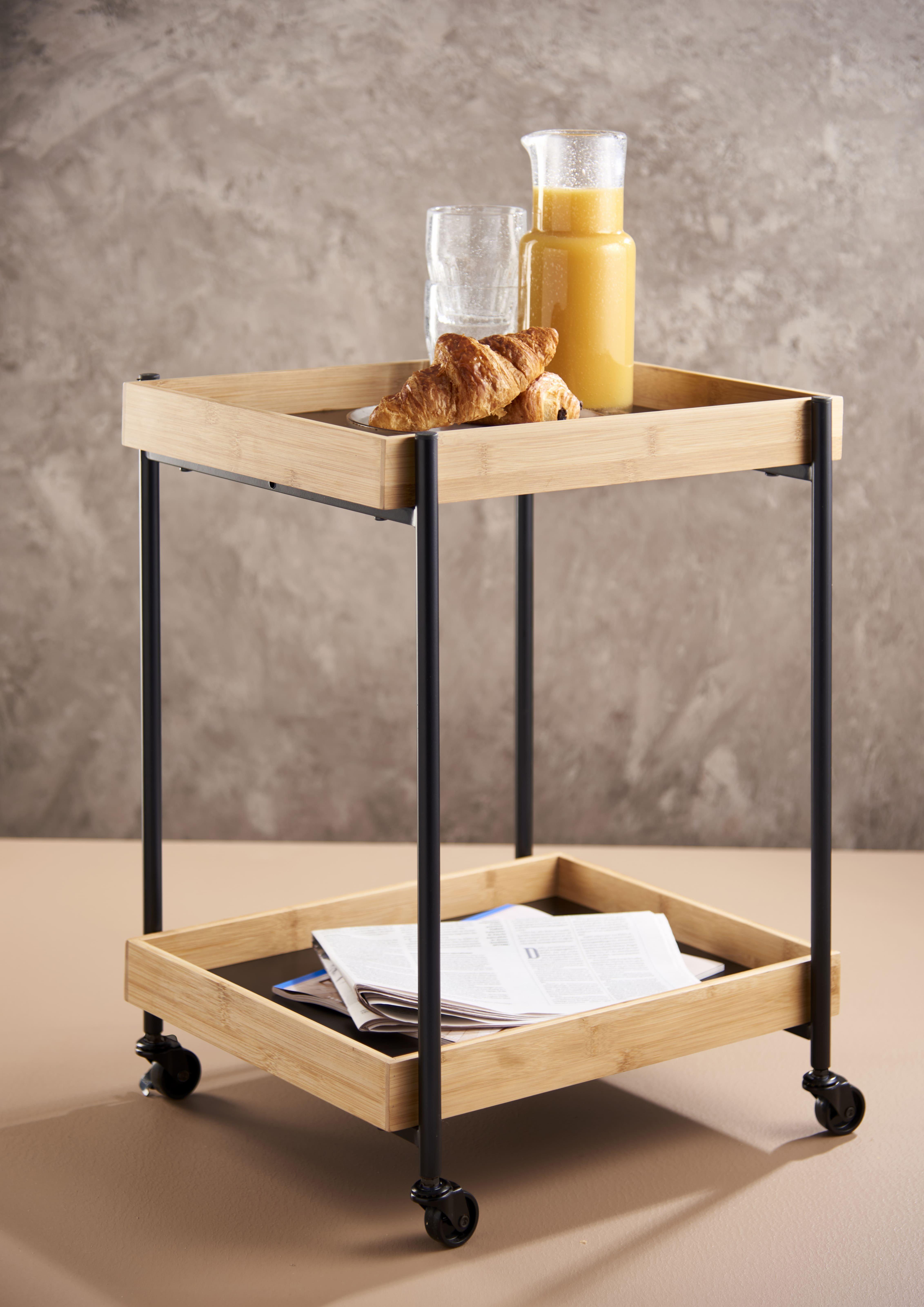 SCHOU Servierwagen 2 Ebene  