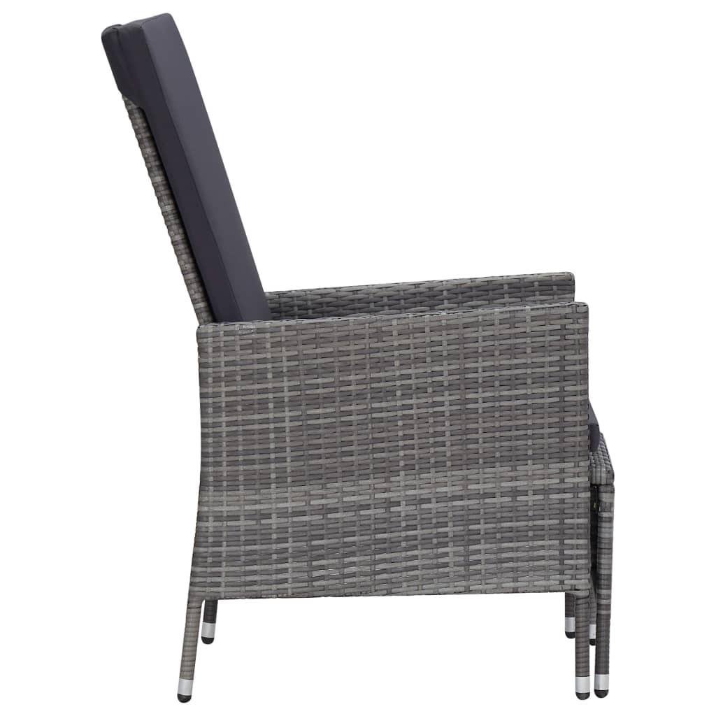 VidaXL Sessel poly-rattan  