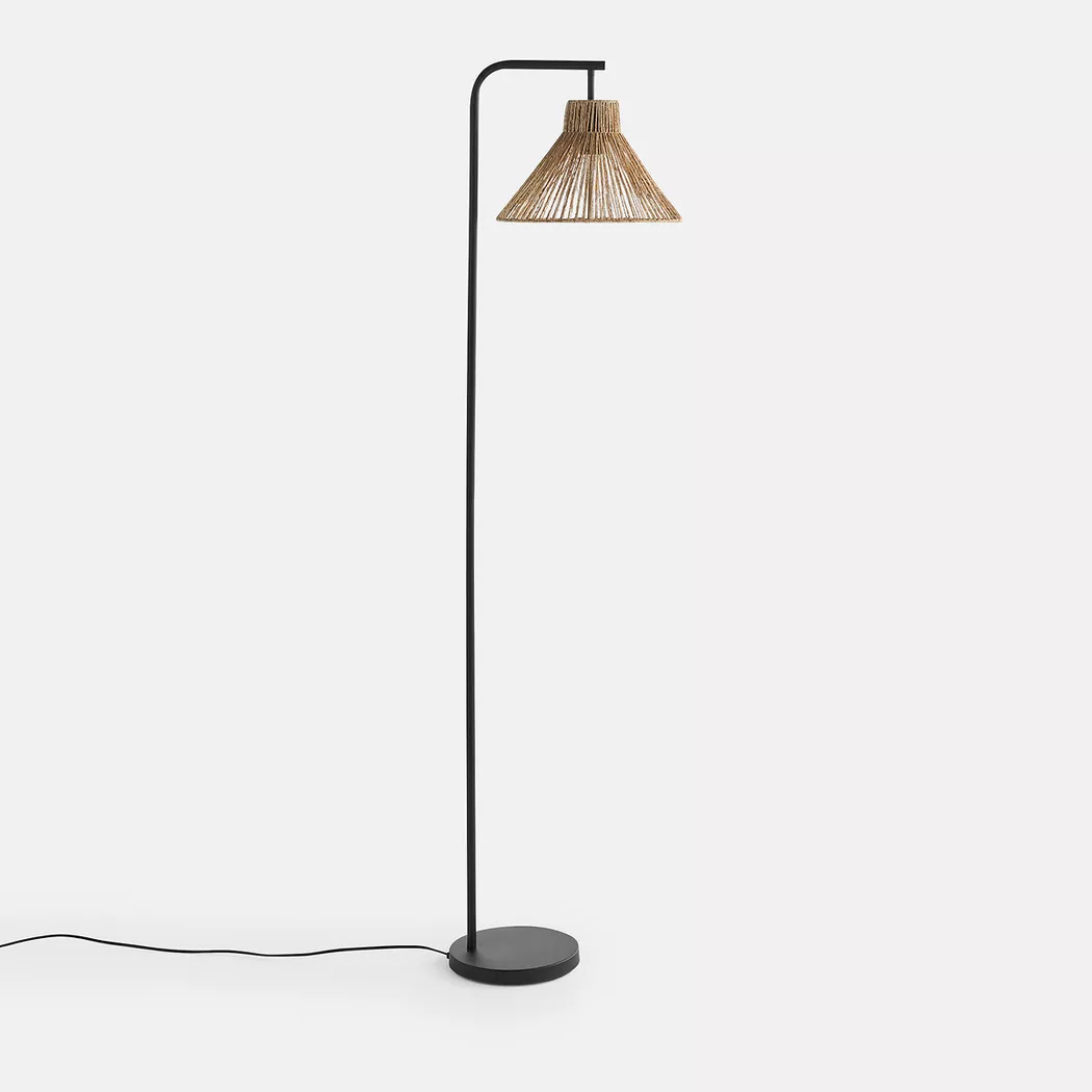 La Redoute Intérieurs – Stehlampe Yaku, One Size, Beige