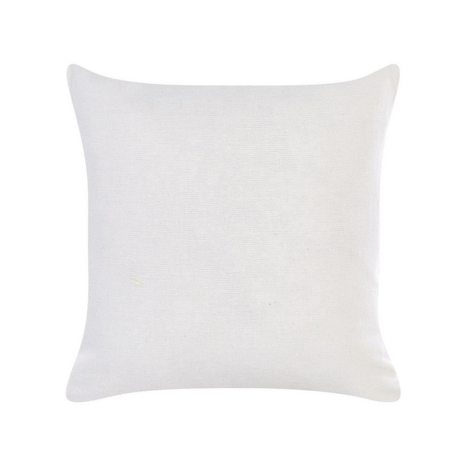 Beliani Dekokissen 2er Set aus Samtstoff Modern CYCLAMEN  