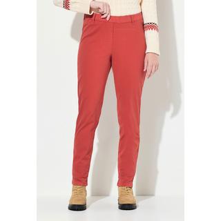 Ulla Popken  Jegging en coton bio. Coupe ajustée et taille élastique 