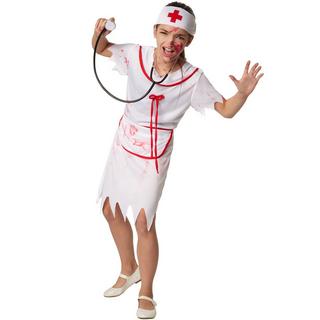 Tectake  Mädchenkostüm Gruselige Krankenschwester 