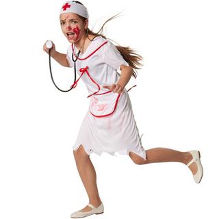 Tectake  Mädchenkostüm Gruselige Krankenschwester 