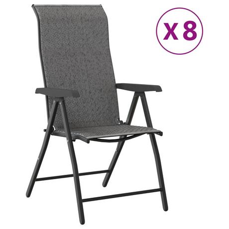 VidaXL sedia da giardino Polirattan  