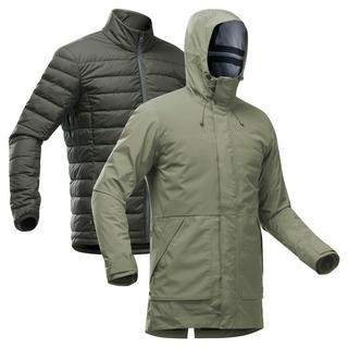 FORCLAZ  3-in-1-Jacke - TRAVEL 900 COMPACT 