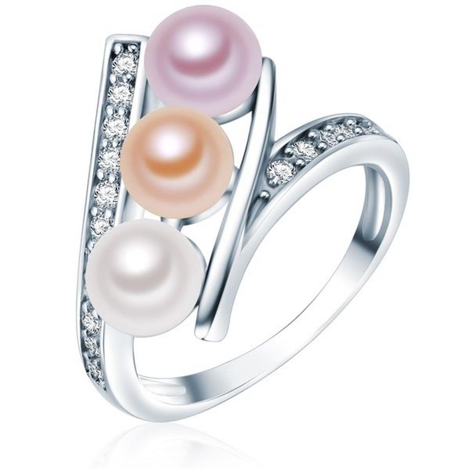 Femme Bague avec perle