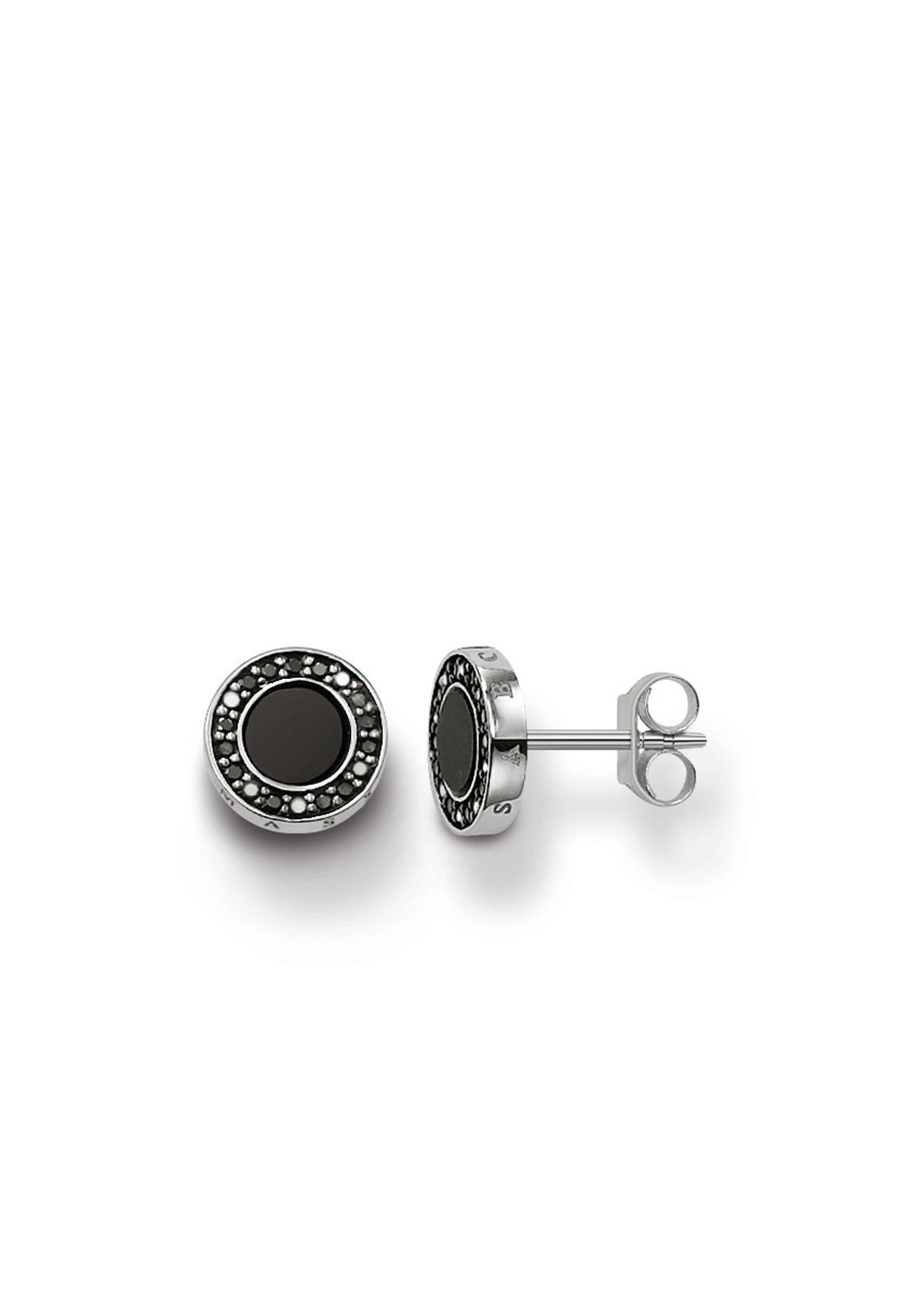 Thomas Sabo  Boucle d'Oreilles Klassisch Schwarz Pavé 