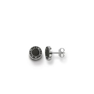 Thomas Sabo  Boucle d'Oreilles Klassisch Schwarz Pavé 