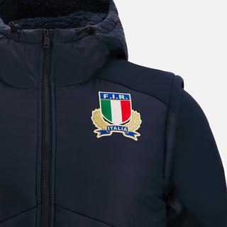 macron  Kinder Daunenjacke mit abnehmbaren Ärmeln  Italien Rugby 2022/23 