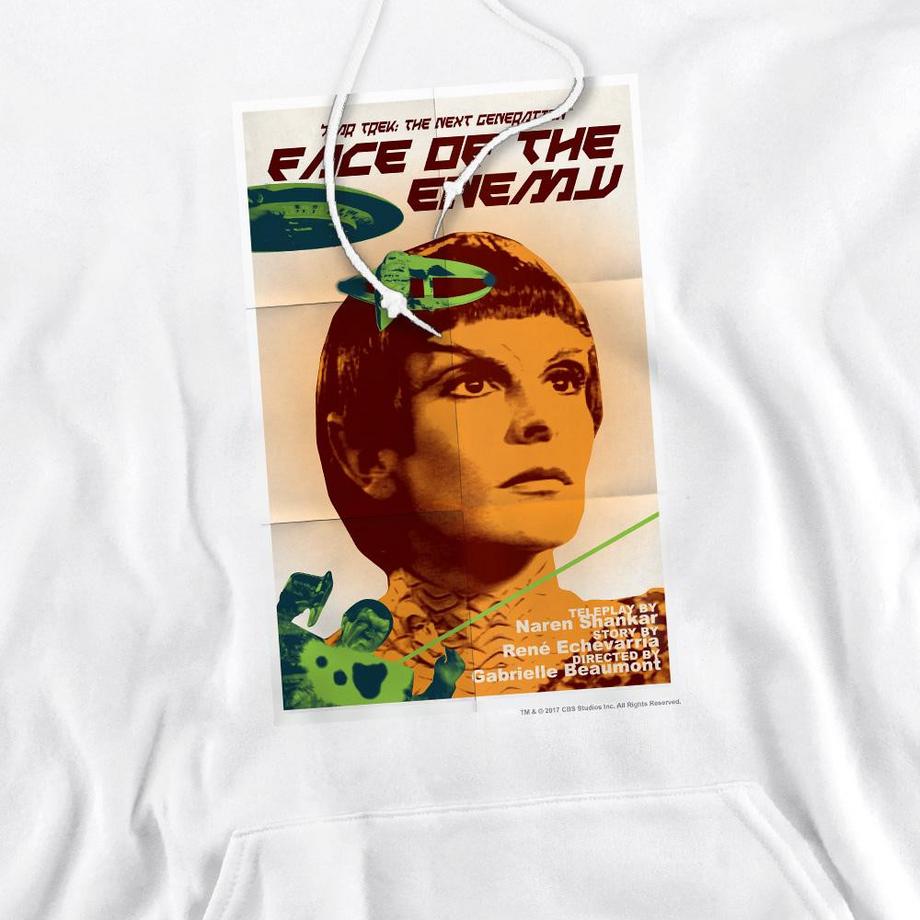 Star Trek The Next Generation Season 6 Episode 14 Felpa con Cappuccio  