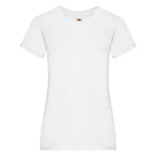 Fruit of the Loom  Tshirt à manches courtes Blanc