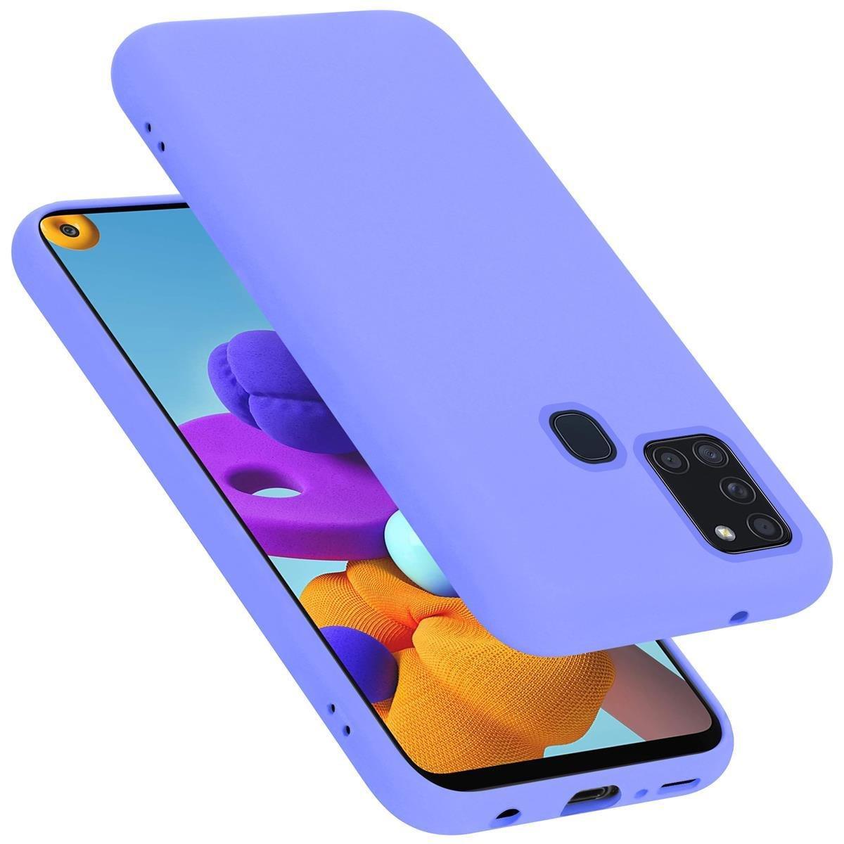 Cadorabo  Housse compatible avec Samsung Galaxy A21s - Coque de protection en silicone TPU flexible 