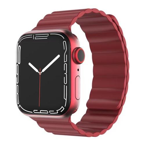 Mutural  Apple Watch 42/44/45/49 Mm - Cinturino In Silicone Mutural Con Passante Magnetico 