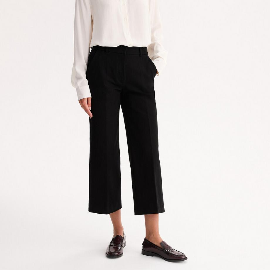 La Redoute Collections Pantalon Droit Longueur 7/8ème  