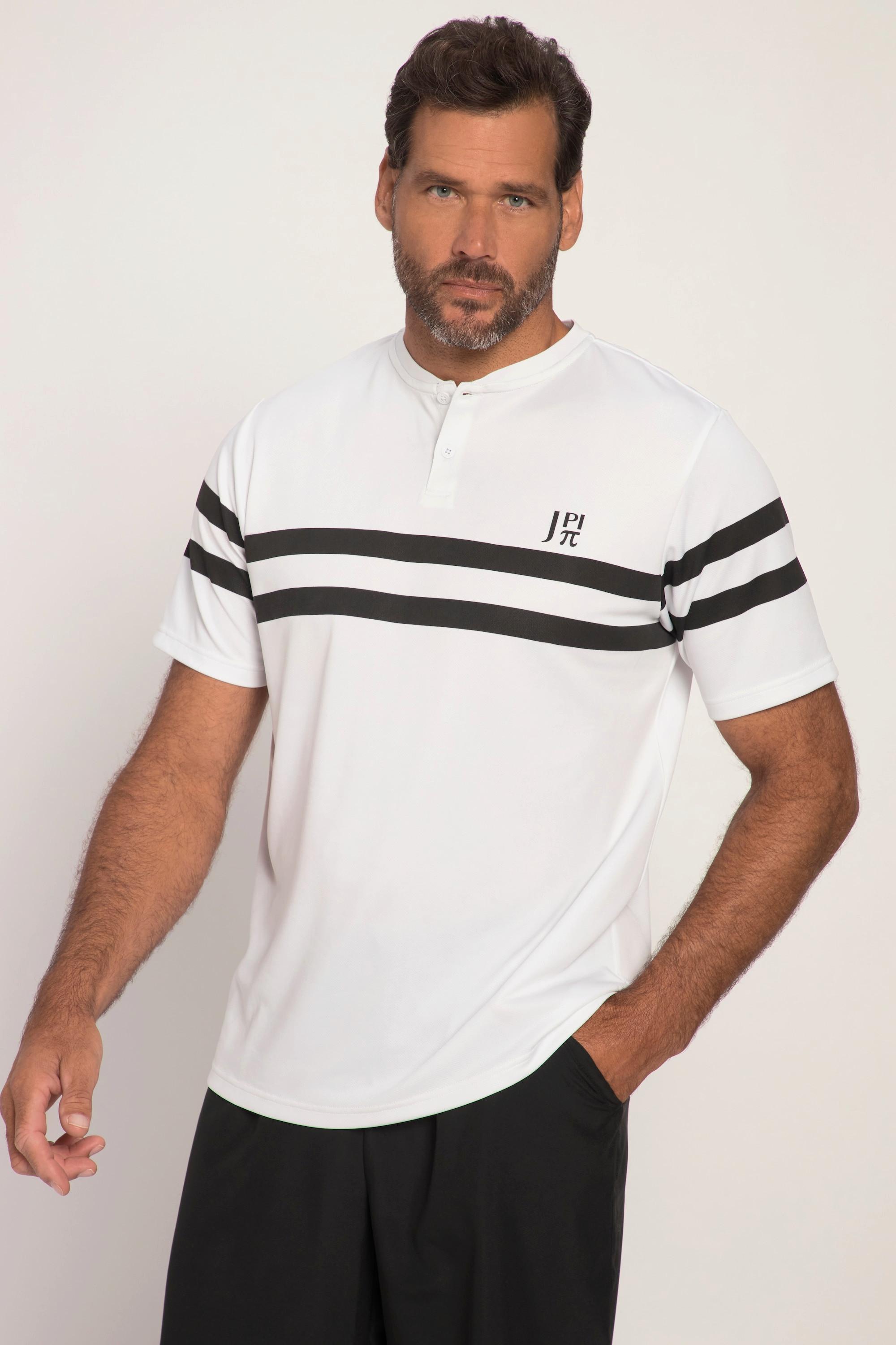 JP1880  Maglia serafino da tennis con mezze maniche 