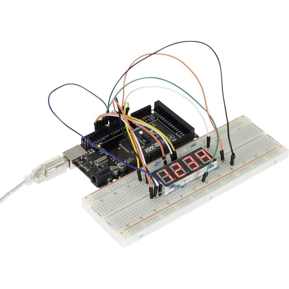 Joy-it  Kit d'apprnetissage pour microcontrôleur Joy-IT Mega2560 