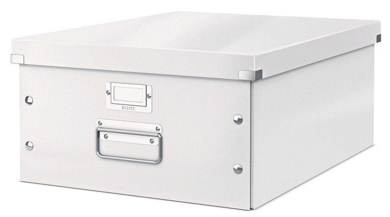 Leitz LEITZ Click & Store Ablagebox A3 60450001 zusammenklappbar weiss  