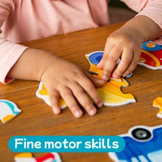 Montessori  OUTLINE PUZZLE - TRANSPORT Montessori® by Far far land 