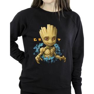 Guardians Of The Galaxy Groot Felpa Stampa Grafica  