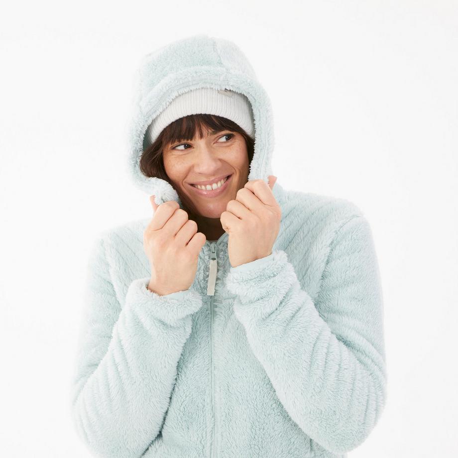 QUECHUA SH100 Ultra-Warm Veste Polaire de Randonnée Hivernale  