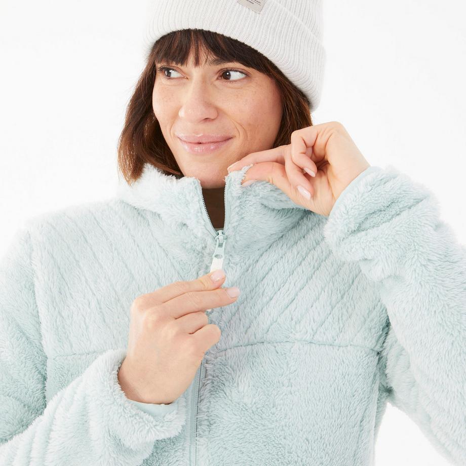 QUECHUA SH100 Ultra-Warm Veste Polaire de Randonnée Hivernale  