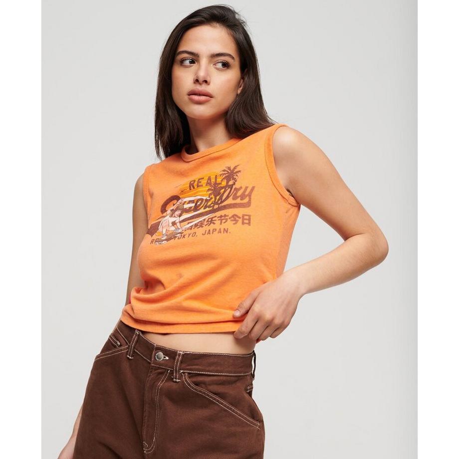 Superdry LA Vintage Logo Débardeur Slim Fit  