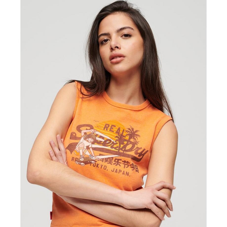 Superdry LA Vintage Logo Débardeur Slim Fit  