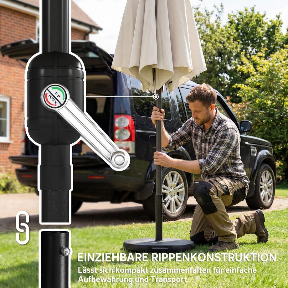 Outsunny Sonnenschirm  