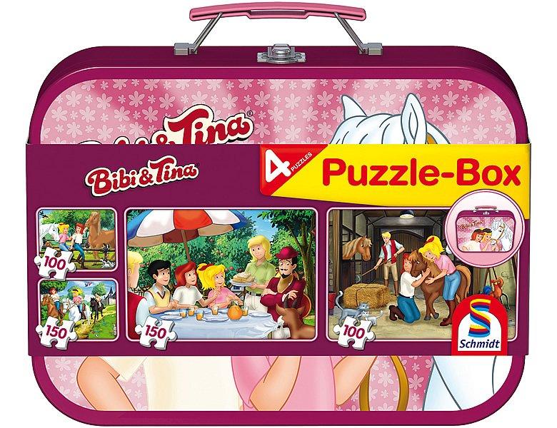 Schmidt  Puzzle Bibi & Tina Puzzlebox 