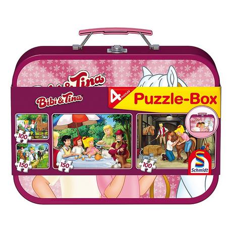 Schmidt  Puzzle Bibi & Tina Puzzlebox 