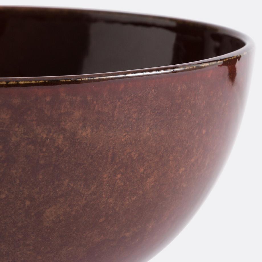 La Redoute Intérieurs Salatschüssel Tavira aus reaktiv glasiertem Steinzeug 20 cm  