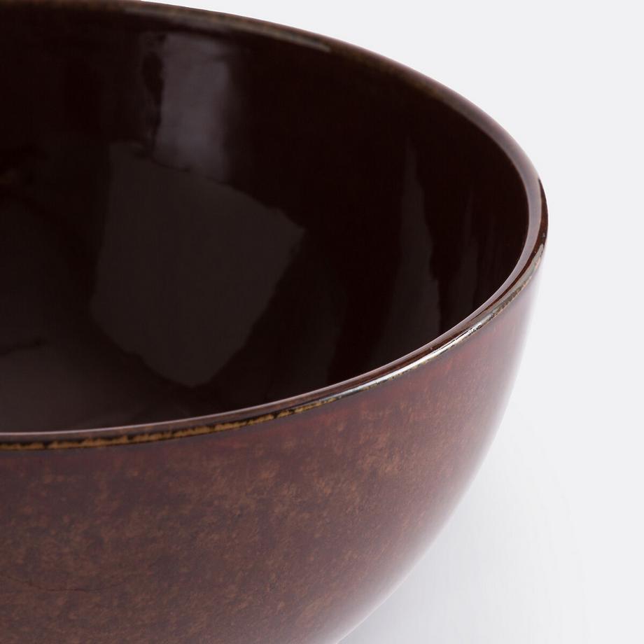 La Redoute Intérieurs Salatschüssel Tavira aus reaktiv glasiertem Steinzeug 20 cm  