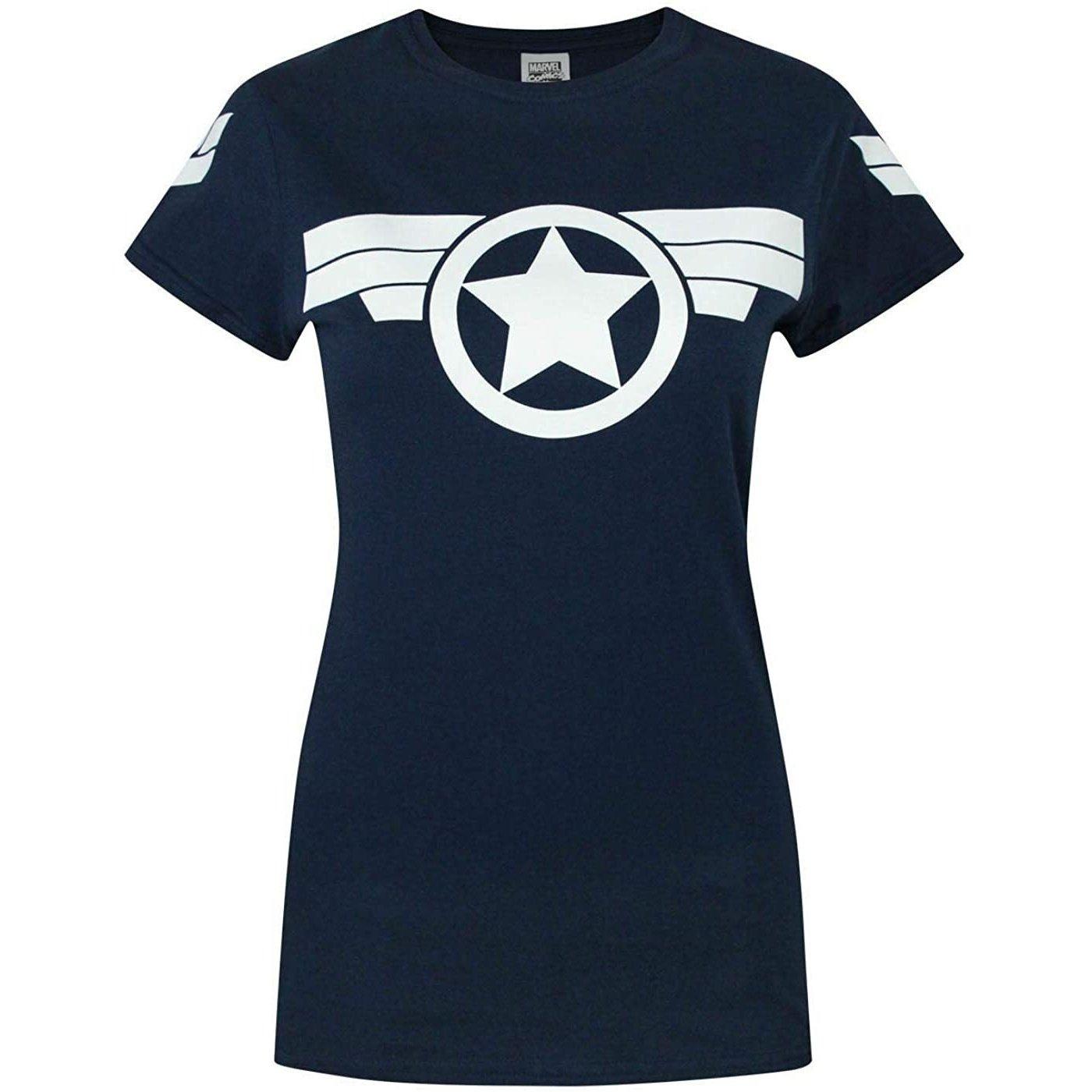 CAPTAIN AMERICA  Super Soldat TShirt Logo 