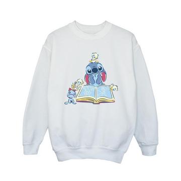 Lilo & Stitch Reading A Book Sweatshirt