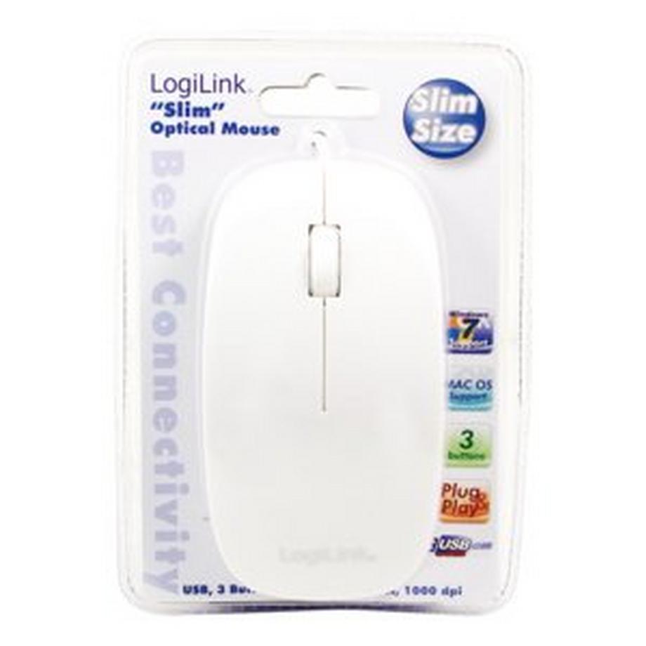 LogiLink  ID0062 souris USB Type-A Optique 1000 DPI 