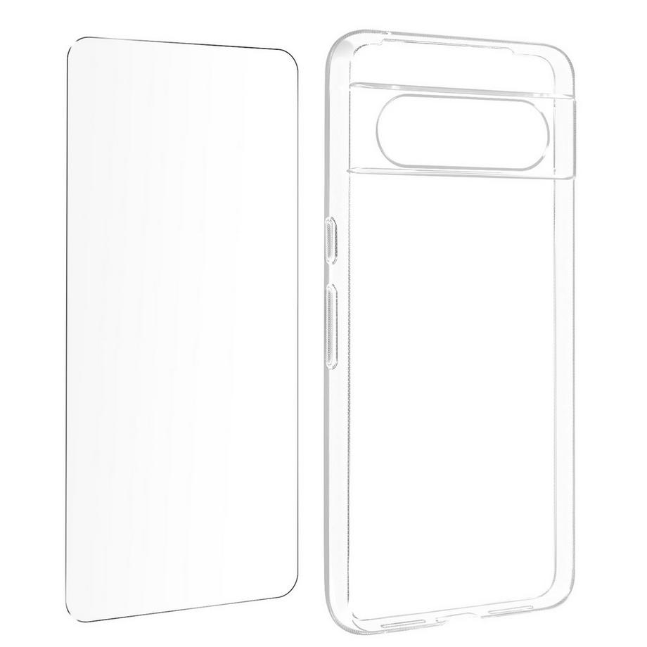Cover + vetro temperato Google Pixel 8