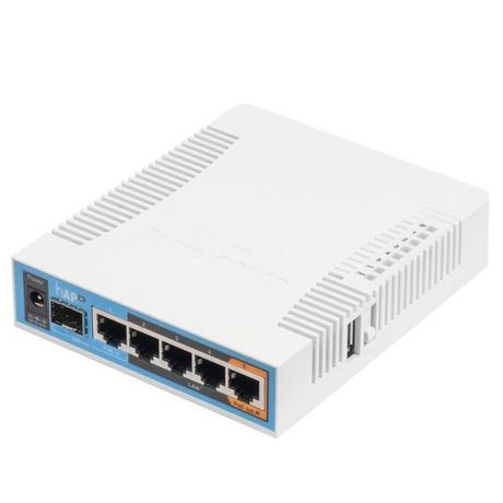 MikroTik  hAP ac 500 Mbit/s Blanc Connexion Ethernet, supportant l'alimentation via ce port (PoE) 