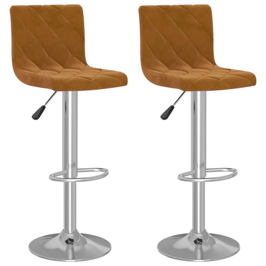 Tabouret de bar velours